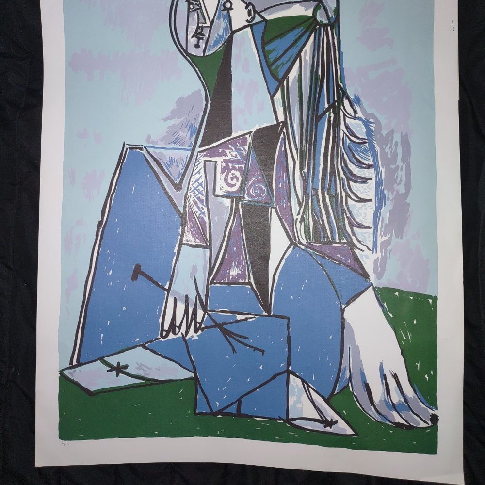 Picasso Print "The Thinker" 60 of 500 - Picture 2 of 4